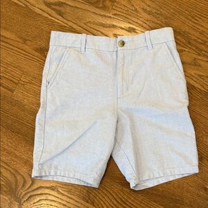 Janie and Jack Light Blue Men's Flat Front Shorts